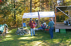 Seasonal Campers at Peppermint Park Camping Resort